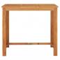 Preview: 5-tlg. Gartenbar-Set Braun Massivholz Akazie und Poly Rattan