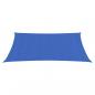 Preview: Sonnensegel 160 g/m² Rechteckig Blau 5x6 m HDPE