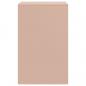 Preview: Nachttisch Rosa 34,5x39x62 cm Stahl