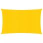 Preview: ARDEBO.de - Sonnensegel 160 g/m² Rechteckig Gelb 6x8 m HDPE