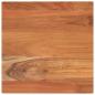 Preview: ARDEBO.de - Tischplatte 40x40x3,8 cm Quadratisch Massivholz Akazie
