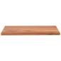 Preview: Tischplatte 40x40x3,8 cm Quadratisch Massivholz Akazie