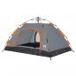Preview: Campingzelt 2 Personen Grau und Orange Quick Release