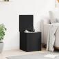 Preview: Truhe Schwarz 40x42x46 cm Holzwerkstoff