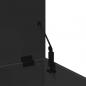 Preview: Truhe Schwarz 40x42x46 cm Holzwerkstoff