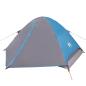 Preview: Kuppel-Campingzelt 4 Personen Blau Wasserdicht