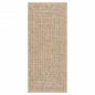 Preview: Teppich ZIZUR 80x200 cm Jute-Optik Indoor und Outdoor
