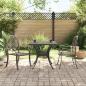 Preview: 3-tlg. Bistro-Set Bronzen Aluminiumguss