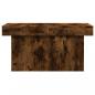 Preview: Couchtisch Räuchereiche 80x55x40 cm Holzwerkstoff
