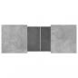 Preview: Couchtisch Betongrau 100x55x40 cm Holzwerkstoff