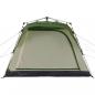 Preview: Campingzelt 4 Personen Grün Quick Release