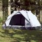 Preview: ARDEBO.de - Kuppel-Campingzelt 3 Personen Weiß Verdunkelt Quick Release