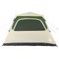 Preview: Kuppel-Familienzelt 6 Personen Grün Quick Release