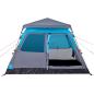 Preview: Kuppel-Campingzelt 4 Personen Blau Quick Release