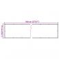 Preview: Garten-Sichtschutz Pflanzen-Optik Grün 700x75 cm PVC