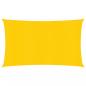 Preview: ARDEBO.de - Sonnensegel 160 g/m² Rechteckig Gelb 4x7 m HDPE