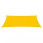 Preview: Sonnensegel 160 g/m² Rechteckig Gelb 4x7 m HDPE