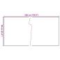 Preview: Balkon-Sichtschutz Hellbraun 500x90 cm Poly Rattan