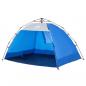 Preview: Strandzelt 2 Personen Azurblau Quick Release Wasserdicht