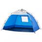 Preview: Strandzelt 2 Personen Azurblau Quick Release Wasserdicht