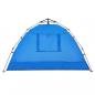Preview: Strandzelt 2 Personen Azurblau Quick Release Wasserdicht