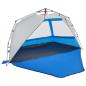 Preview: Strandzelt 3 Personen Azurblau Quick Release Wasserdicht