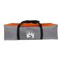Preview: Campingzelt 5 Personen Grau und Orange Wasserdicht