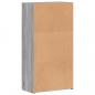 Preview: Aktenschrank Grau Sonoma 60x32x115 cm Holzwerkstoff