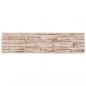 Preview: 3D-Wandpaneele 14 Stk. Braun 100x25 cm EPS