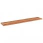 Preview: Tischplatte 180x40x3,8 cm Rechteckig Massivholz Akazie