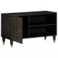 Preview: TV-Schrank 80x31,5x46 cm Massivholz Mango
