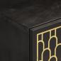 Preview: TV-Schrank 80x31,5x46 cm Massivholz Mango