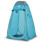 Preview: Sichtschutzzelt Blau Pop-Up Wasserdicht