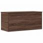 Preview: Truhe Braun Eichen-Optik 100x42x46 cm Holzwerkstoff