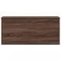 Preview: Truhe Braun Eichen-Optik 100x42x46 cm Holzwerkstoff
