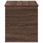 Preview: Truhe Braun Eichen-Optik 100x42x46 cm Holzwerkstoff