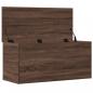 Preview: Truhe Braun Eichen-Optik 100x42x46 cm Holzwerkstoff