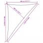 Preview: Sonnensegel Hellgrau 4x5x6,4 m 100% Polyester Oxford