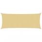 Preview: Sonnensegel Sandfarbe 5x2 m 100% Polyester Oxford