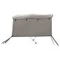 Preview: 3-Bow Bimini-Top mit Seitenteilen 183x(185-198)x137 cm