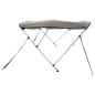 Preview: 3-Bow Bimini-Top mit Seitenteilen 183x(185-198)x137 cm