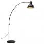 Preview: ARDEBO.de - Stehleuchte 25 W Schwarz 150 cm E27