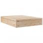 Preview: Bett mit Matratze 140x200 cm Massivholz Kiefer