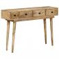 Preview: ARDEBO.de - Konsolentisch 110x30x75 cm Massivholz Mango