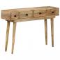 Preview: Konsolentisch 110x30x75 cm Massivholz Mango