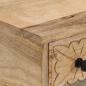 Preview: Konsolentisch 110x30x75 cm Massivholz Mango