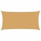 Preview: Sonnensegel 160 g/m² Rechteckig Sandfarben 4x7 m HDPE