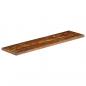 Preview: Tischplatte 110x20x3,8 cm Rechteckig Altholz Massiv