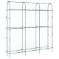 Preview: Pflanzennetz U-Rahmen 181x31x182,5 cm Stahl