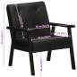Preview: Sessel Schwarz Echtleder